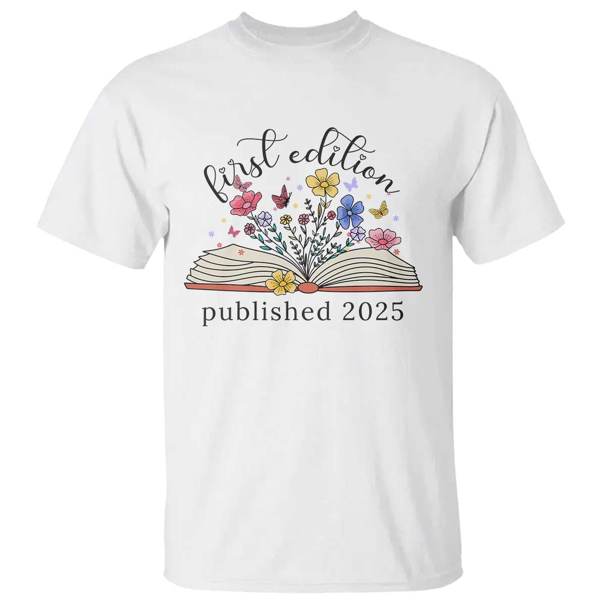 first-edition-published-2025-t-shirt-littlest-bookworm-funny-annoucement-baby-shower