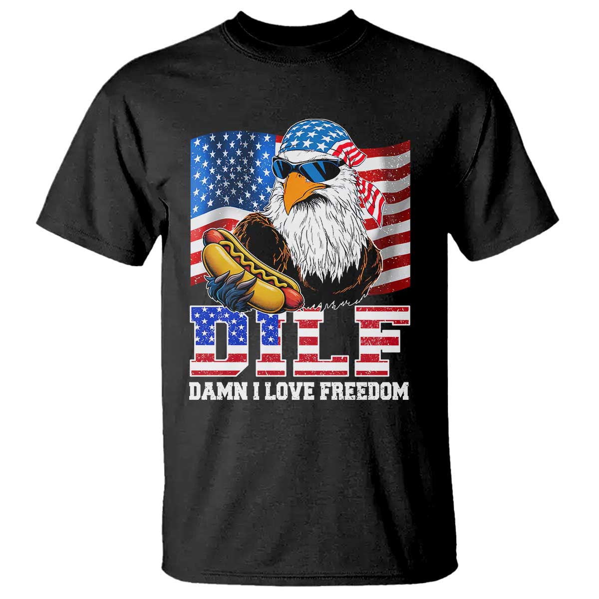 funny-patriotic-4th-of-july-t-shirt-eagle-dilf-damn-i-love-freedom