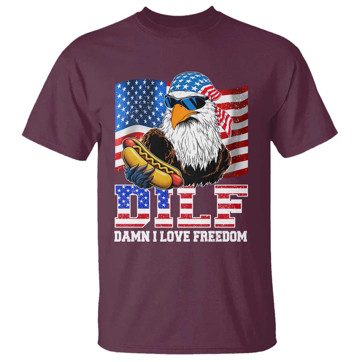 funny-patriotic-4th-of-july-t-shirt-eagle-dilf-damn-i-love-freedom