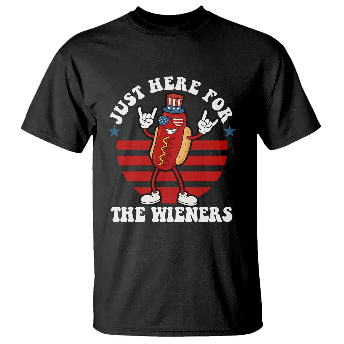 funny-4th-of-july-t-shirt-im-just-here-for-the-wieners-hot-dog
