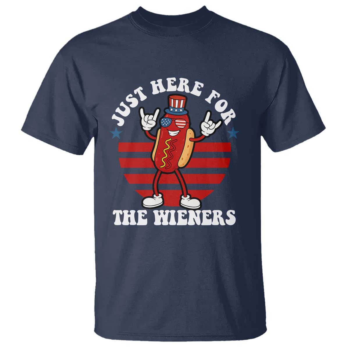 funny-4th-of-july-t-shirt-im-just-here-for-the-wieners-hot-dog