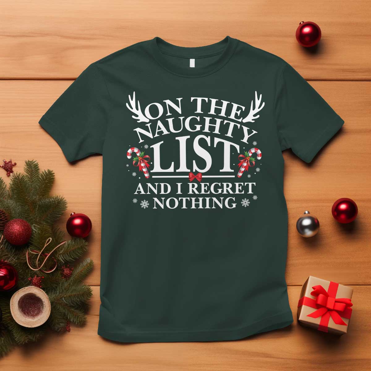 funny-xmas-t-shirt-on-the-naughty-list-and-i-regret-nothing