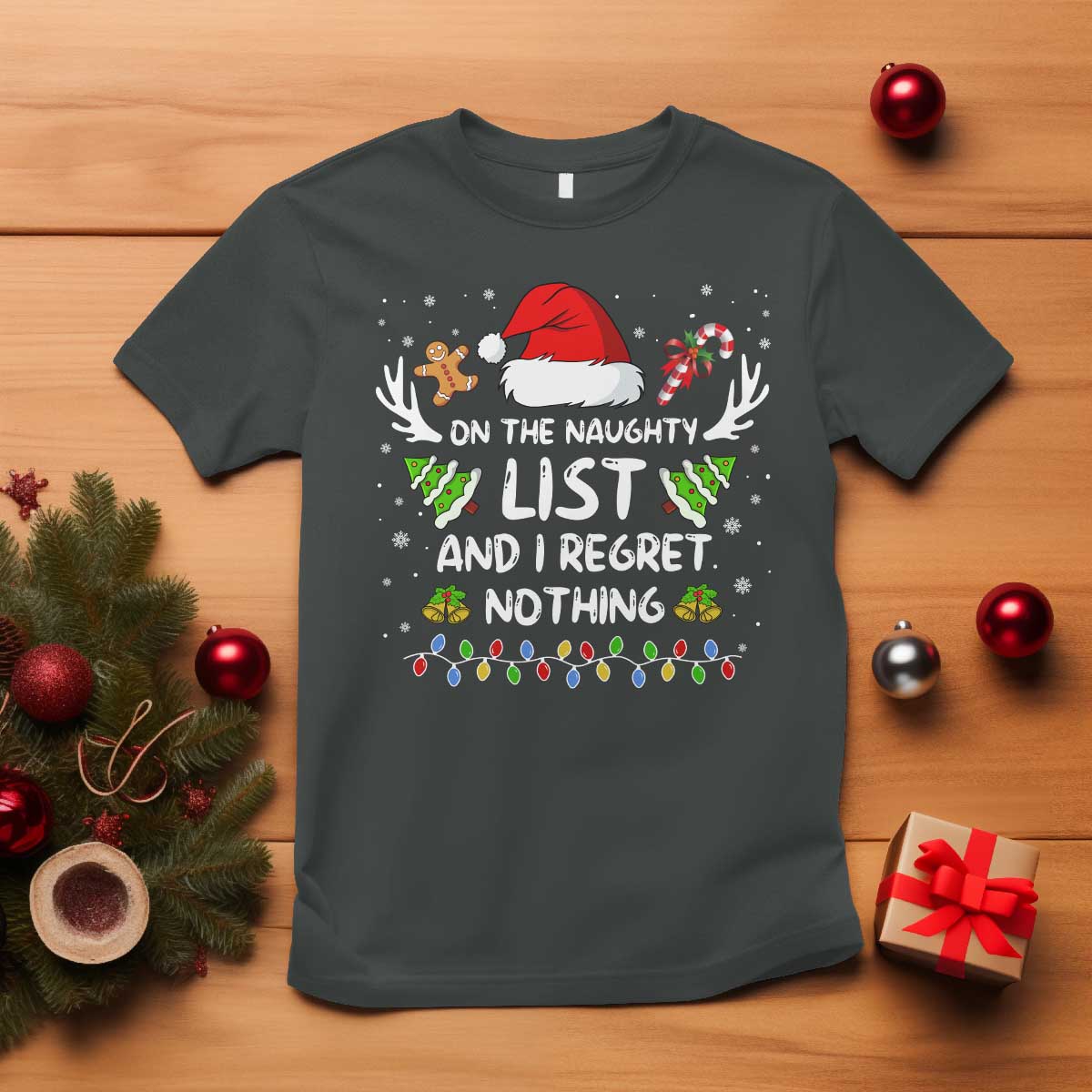 funny-xmas-t-shirt-on-the-list-of-naughty-and-i-regret-nothing