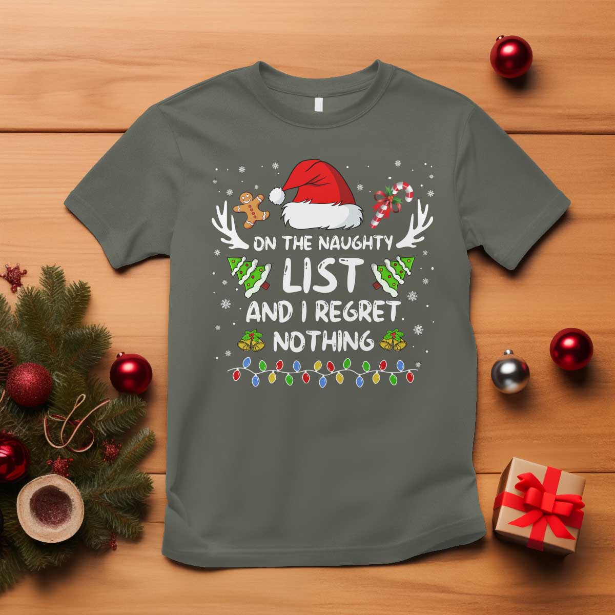 funny-xmas-t-shirt-on-the-list-of-naughty-and-i-regret-nothing