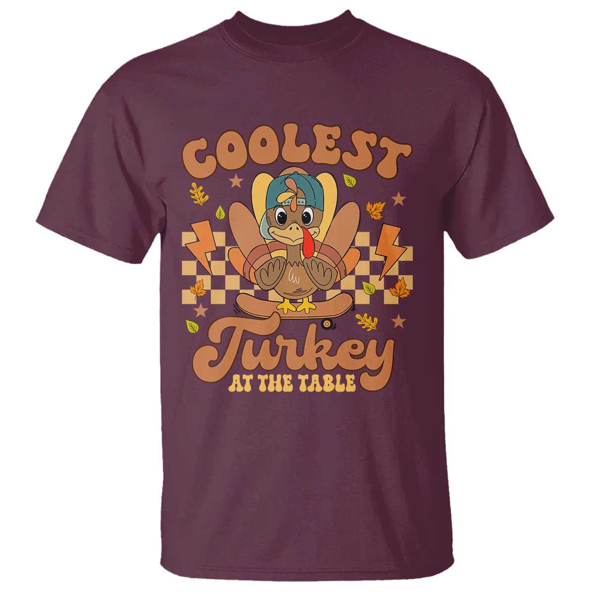 thanksgiving-kids-t-shirt-coolest-turkey-at-the-table-boys-toddler-youth