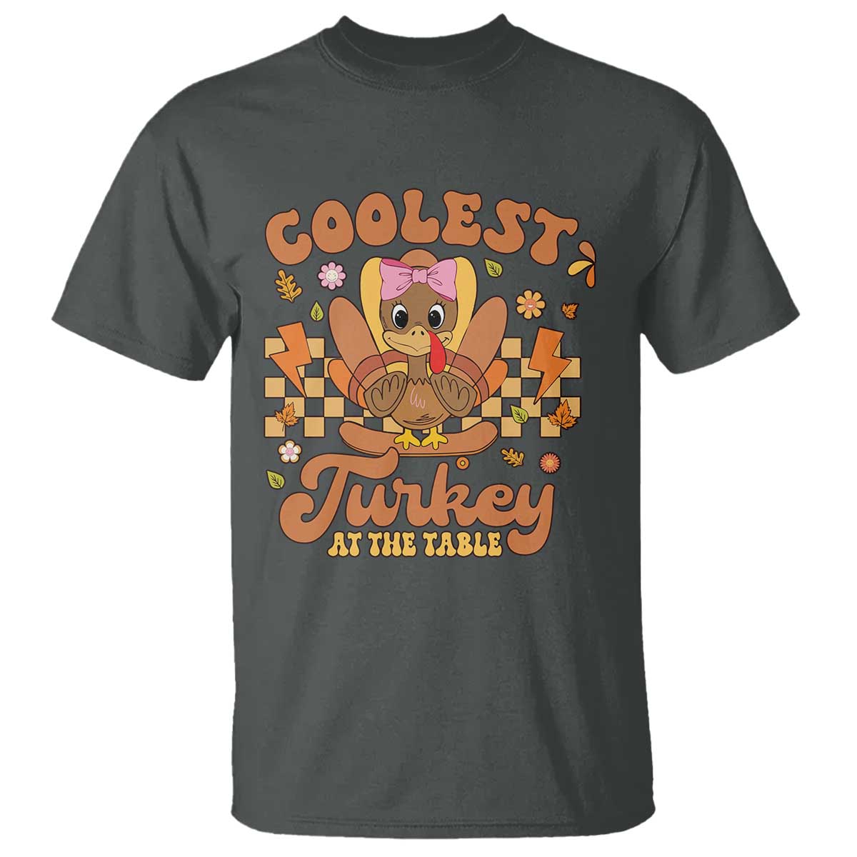 thanksgiving-kids-t-shirt-coolest-turkey-at-the-table-girls-toddler-youth