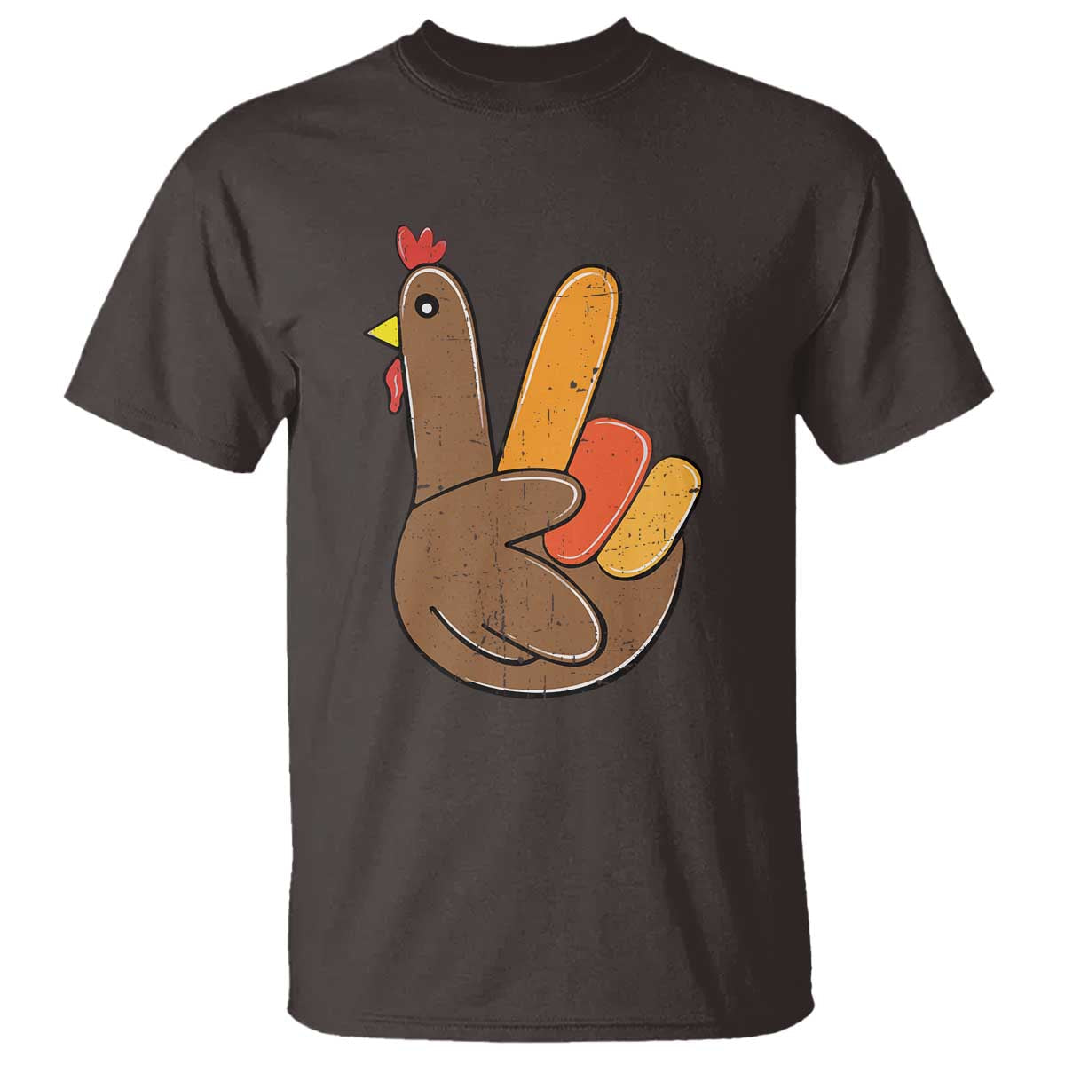 thanksgiving-t-shirt-peace-sign-turkey-hand-cool-thanksgiving-hippie