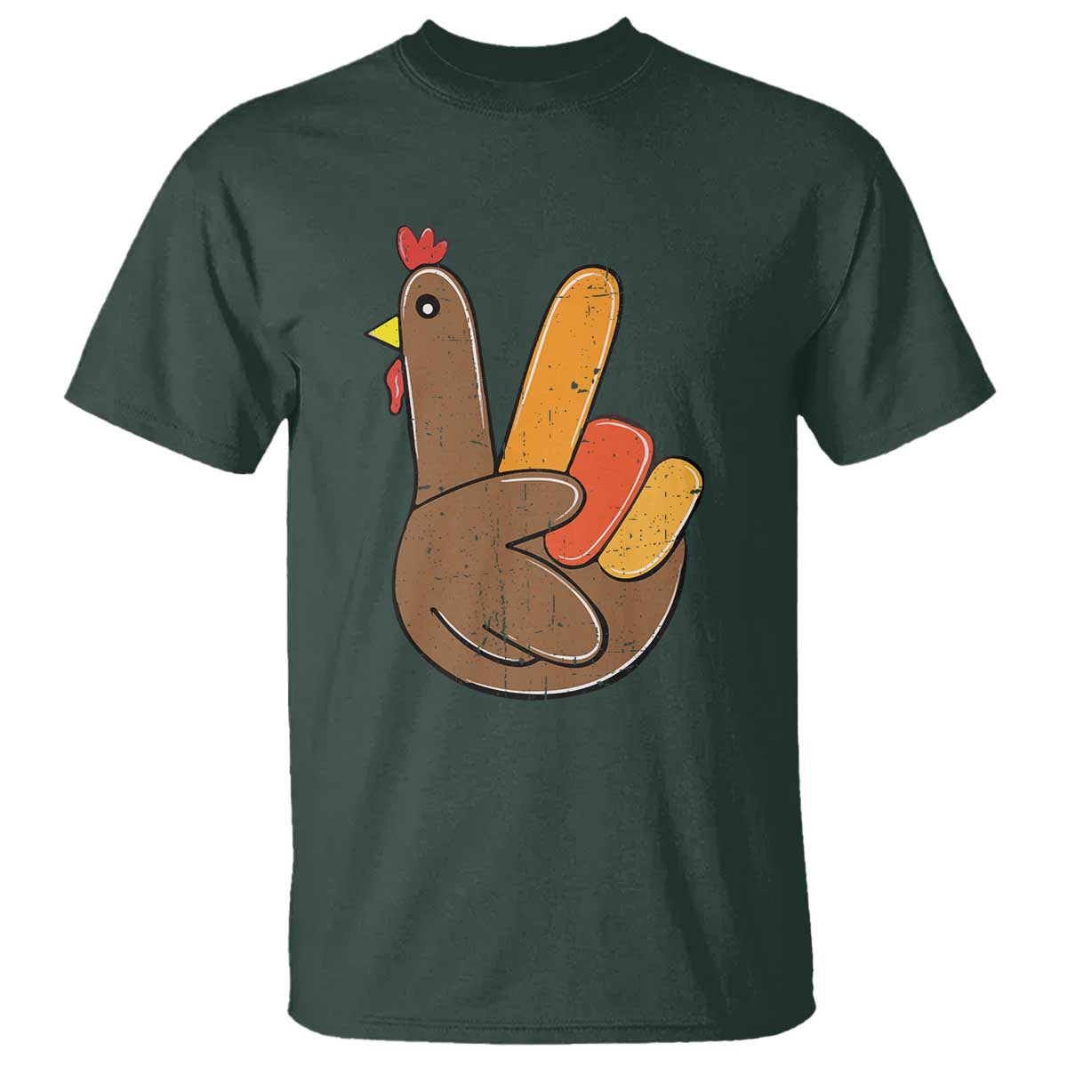 thanksgiving-t-shirt-peace-sign-turkey-hand-cool-thanksgiving-hippie