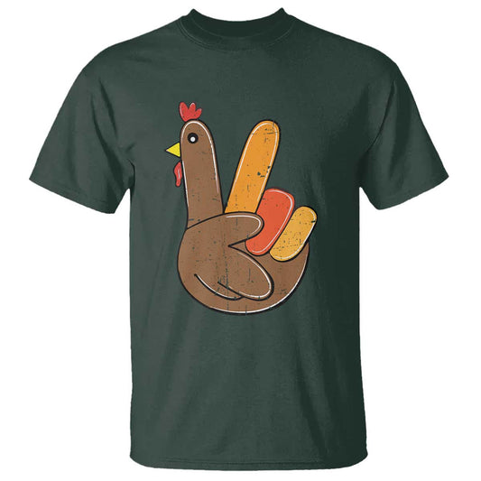 thanksgiving-t-shirt-peace-sign-turkey-hand-cool-thanksgiving-hippie
