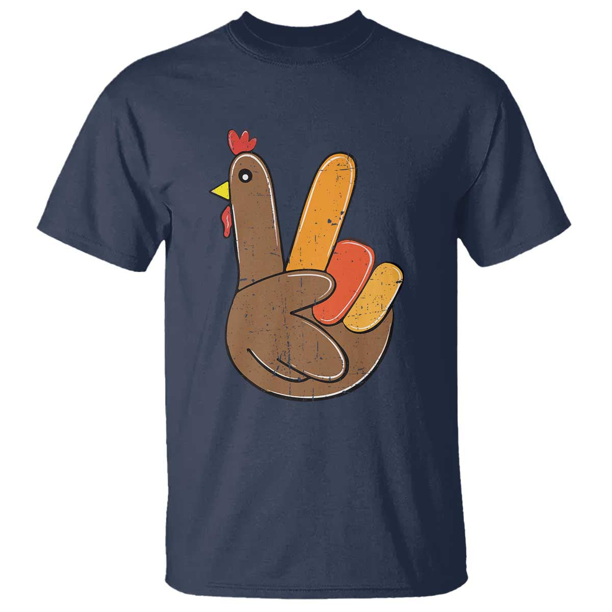 thanksgiving-t-shirt-peace-sign-turkey-hand-cool-thanksgiving-hippie