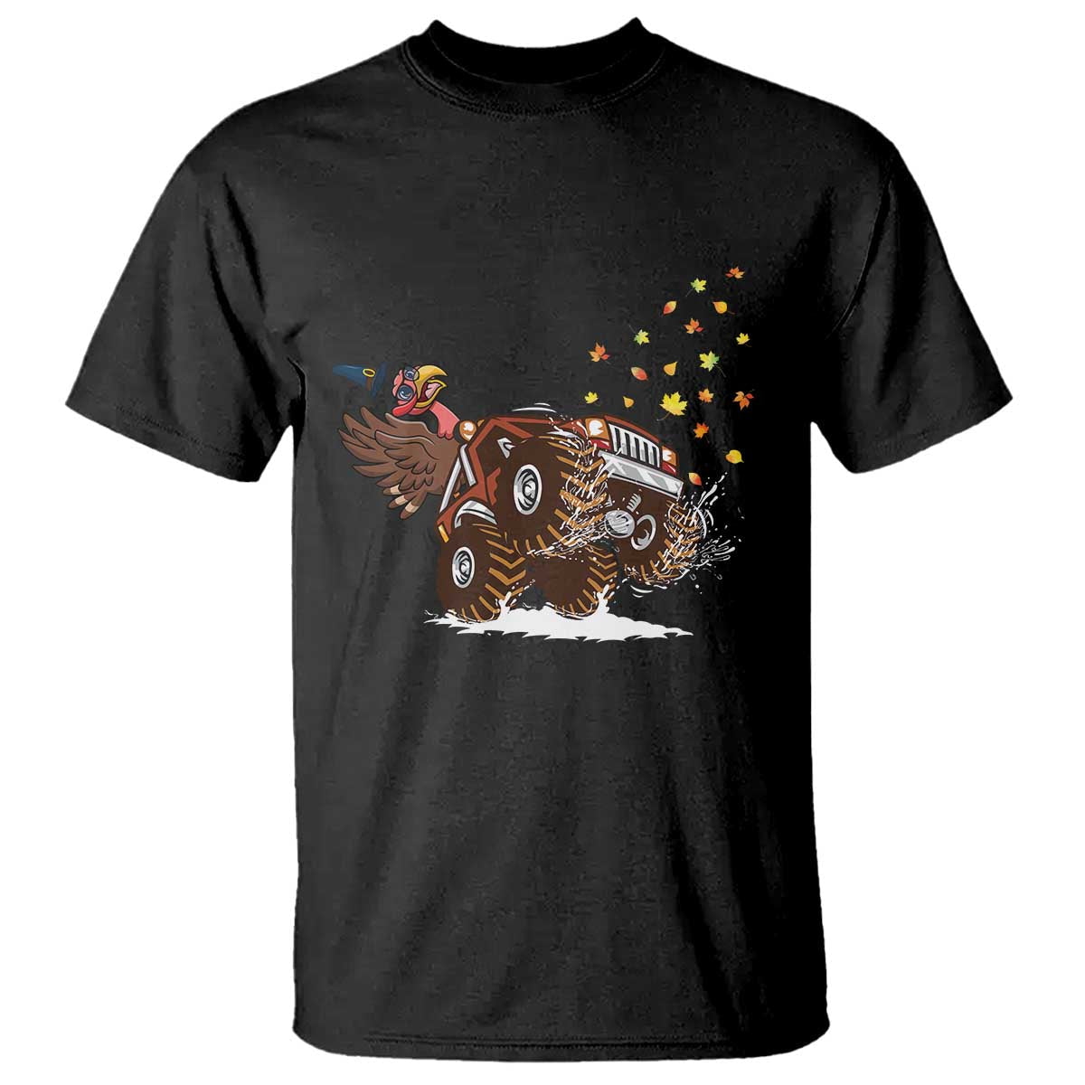 thanksgiving-turkey-t-shirt-riding-monster-truck-boys-kids