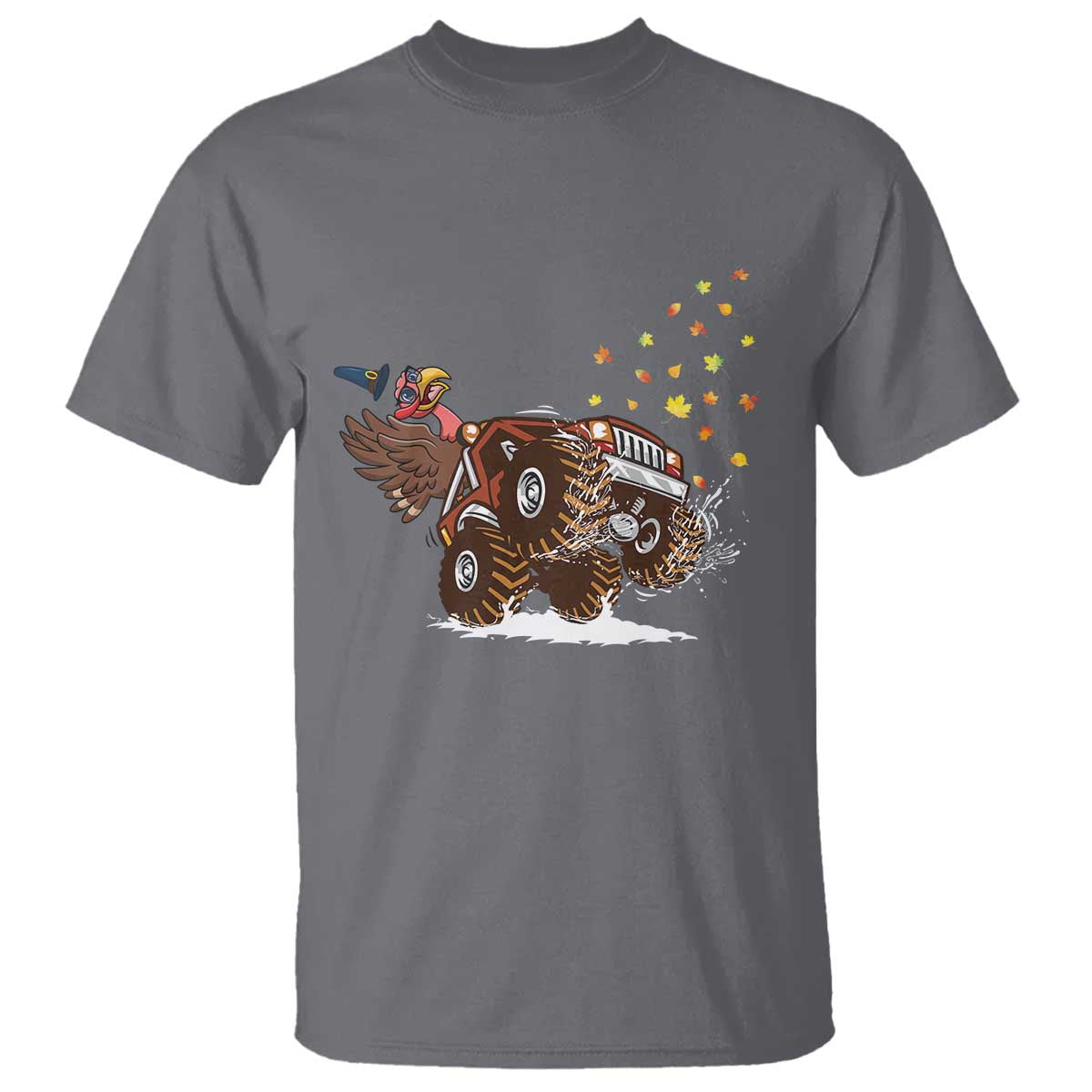 thanksgiving-turkey-t-shirt-riding-monster-truck-boys-kids