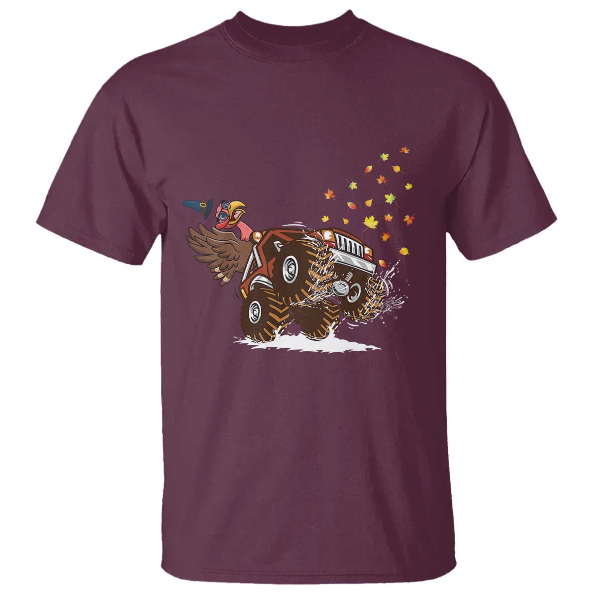 thanksgiving-turkey-t-shirt-riding-monster-truck-boys-kids