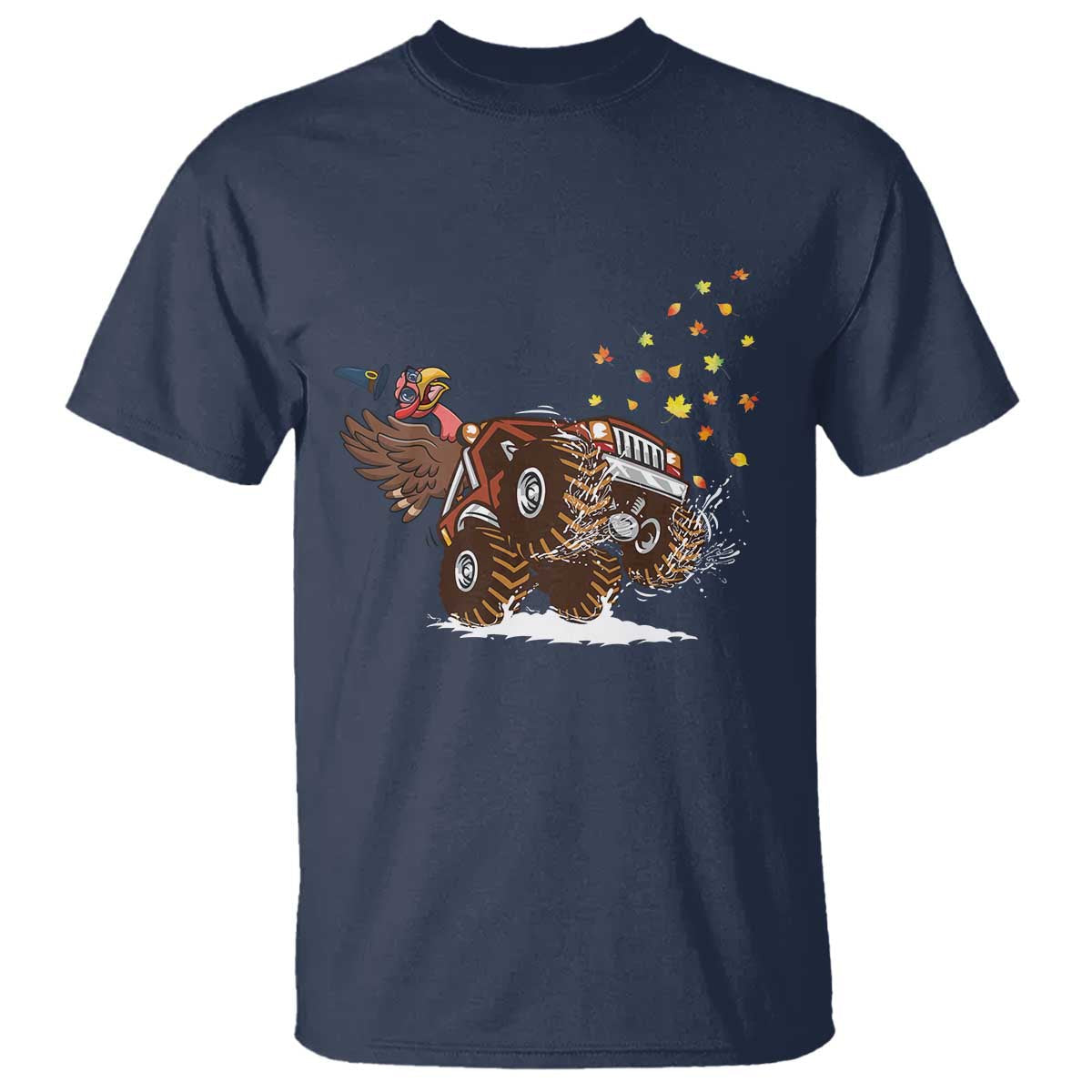 thanksgiving-turkey-t-shirt-riding-monster-truck-boys-kids