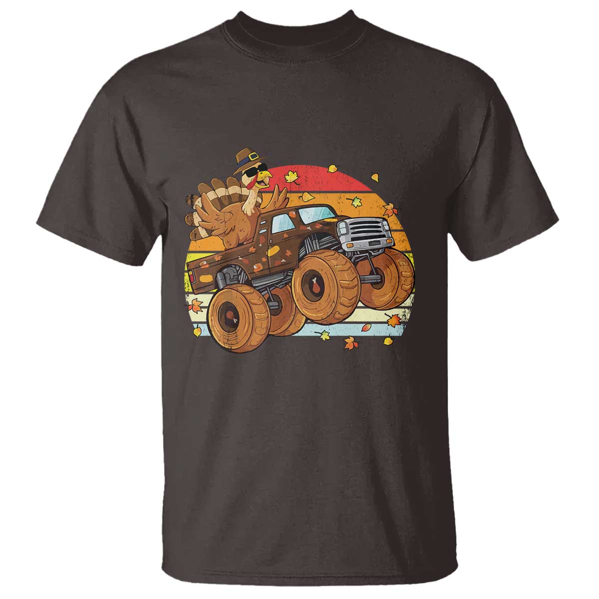 thanksgiving-turkey-riding-monster-truck-t-shirt-retro-fall-boy-tee-kids-autumn