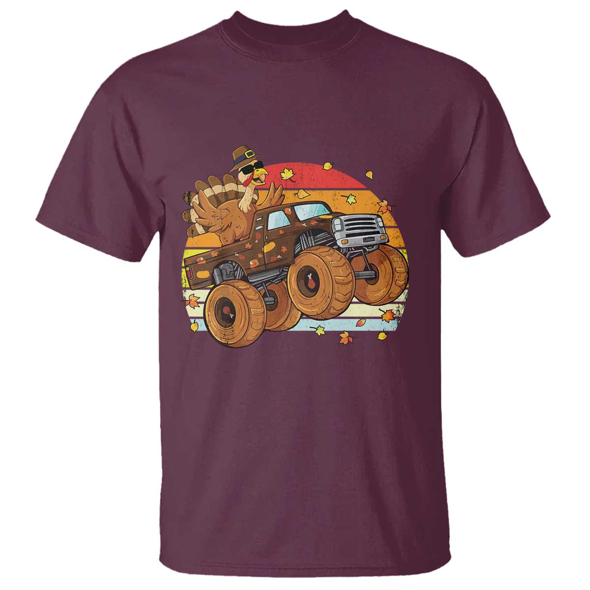 thanksgiving-turkey-riding-monster-truck-t-shirt-retro-fall-boy-tee-kids-autumn