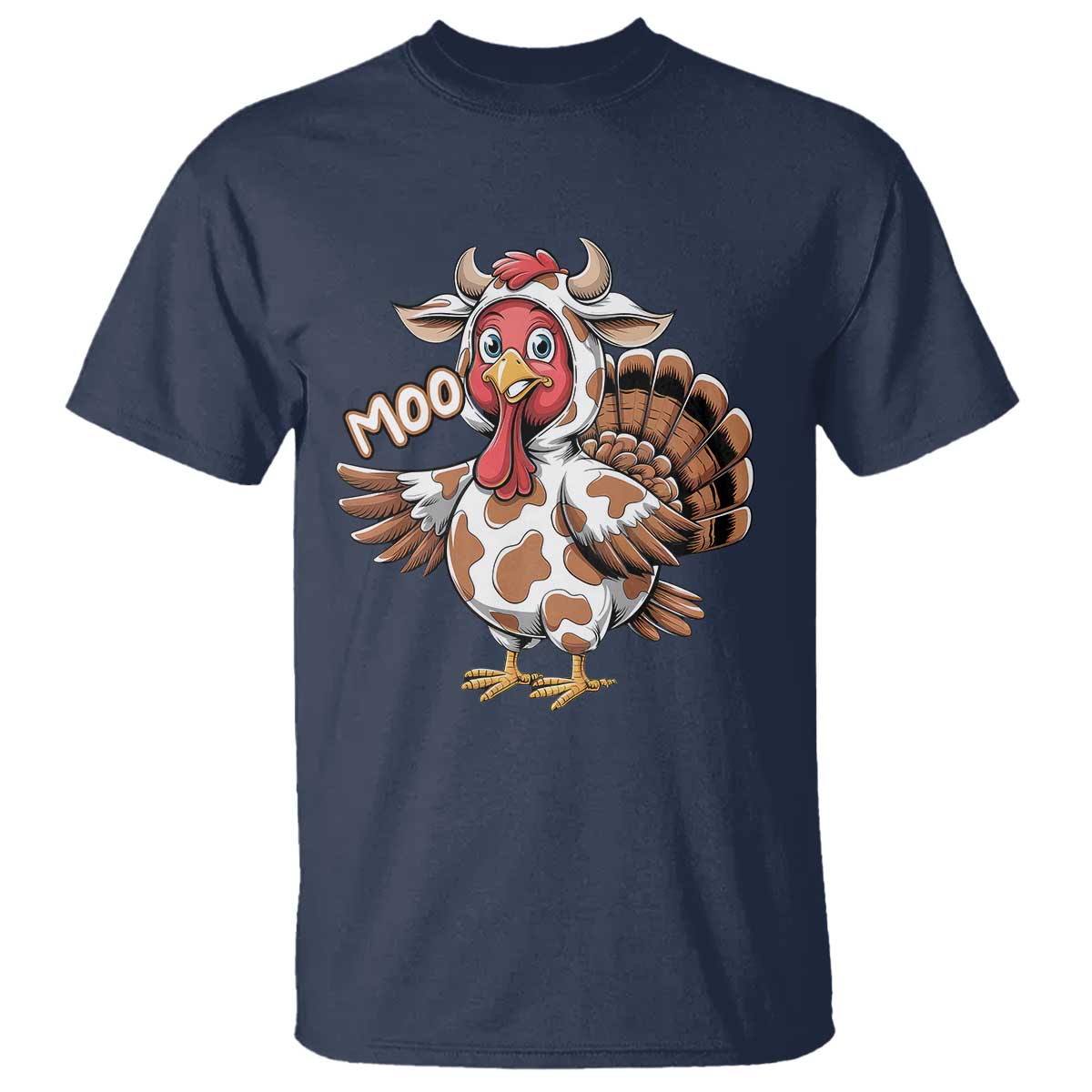 funny-thanksgiving-t-shirt-turkey-moo-cow-lovers