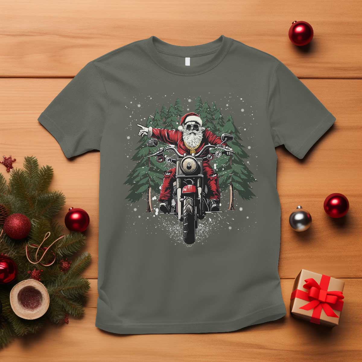 christmas-motorcycle-t-shirt-santa-biker-riding-motorcycle