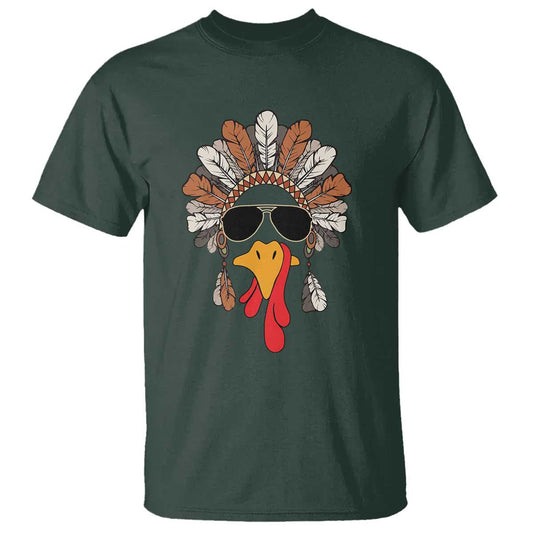 funny-turkey-face-t-shirt-family-matching-native-hat-cute-fall-thanksgiving