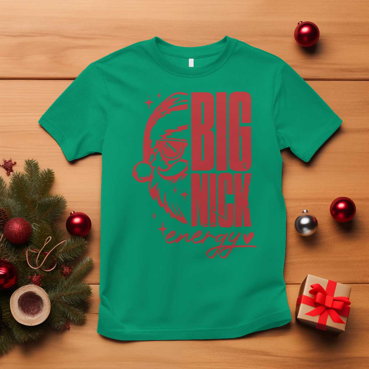 christmas-santa-t-shirt-fun-retro-big-nick-energy