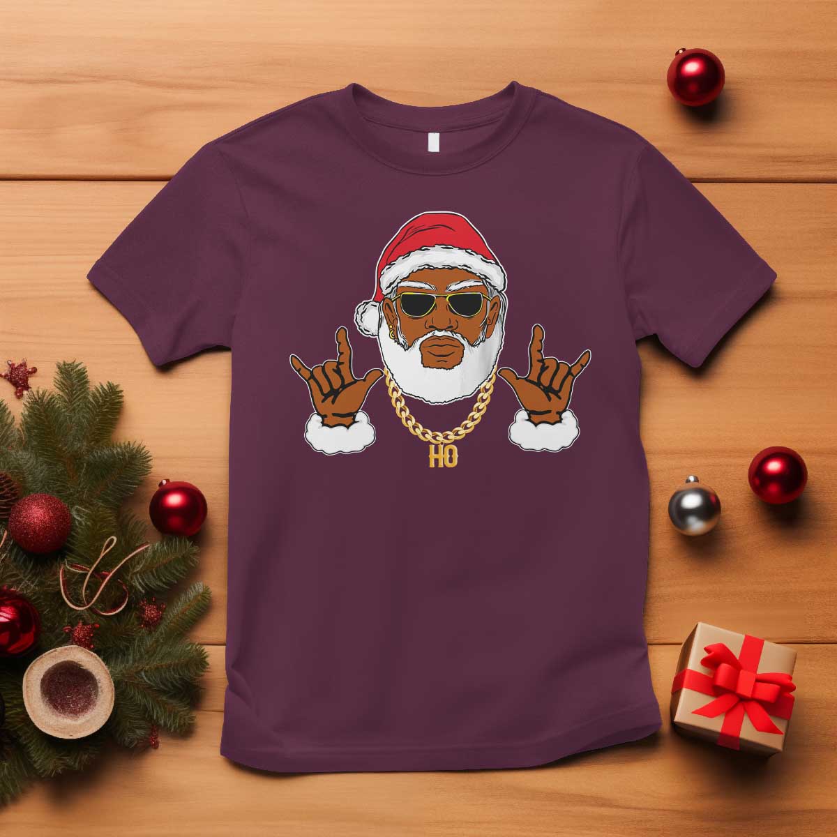 funny-christmas-santa-t-shirt-black-hip-hop-santa-african-american-santa-rapper-fan-gift