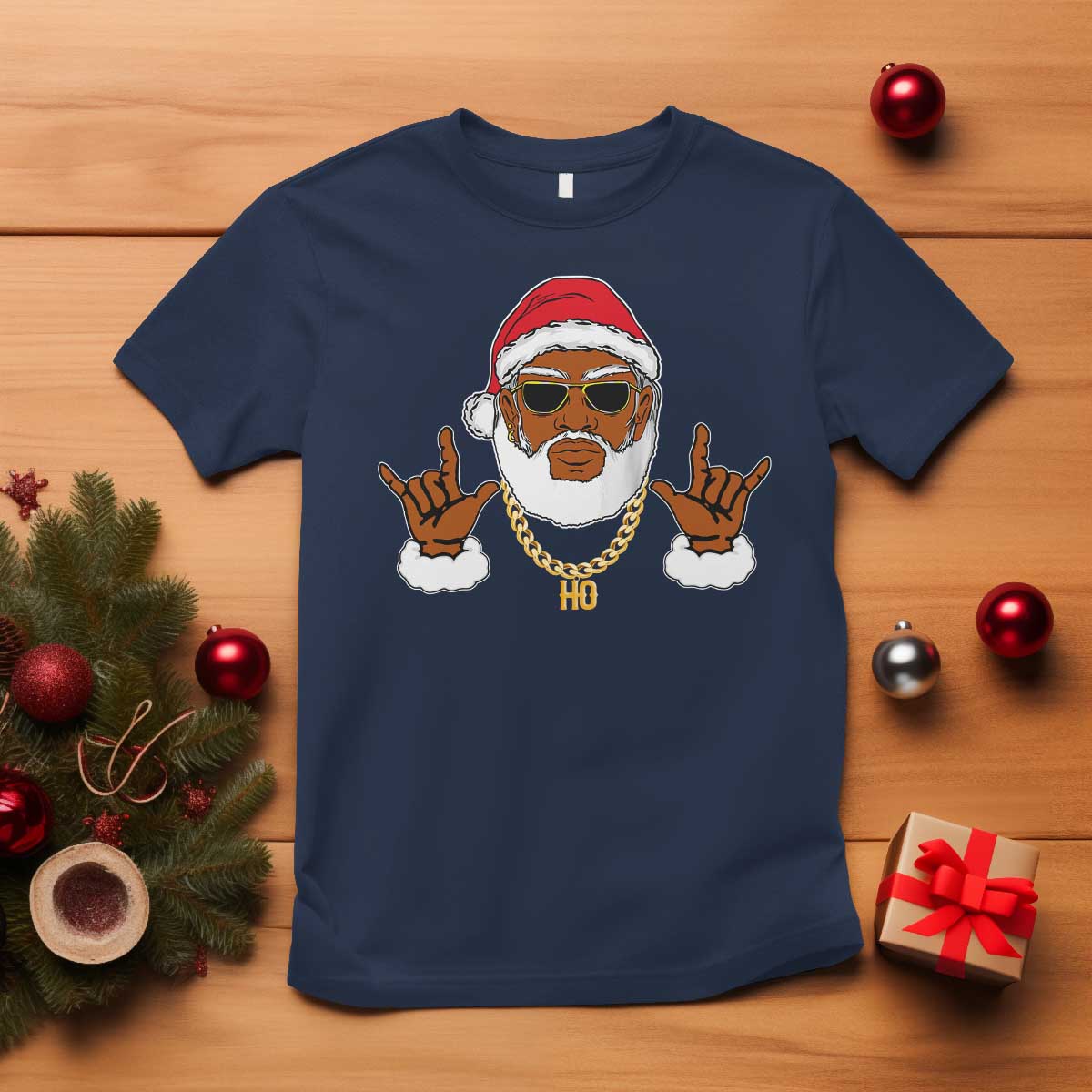 funny-christmas-santa-t-shirt-black-hip-hop-santa-african-american-santa-rapper-fan-gift