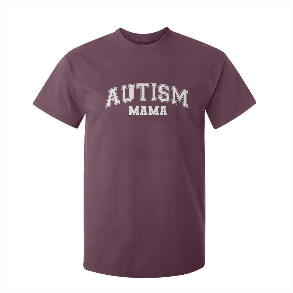 Autism Mama T Shirt For Kid Autistic Mom Blessed