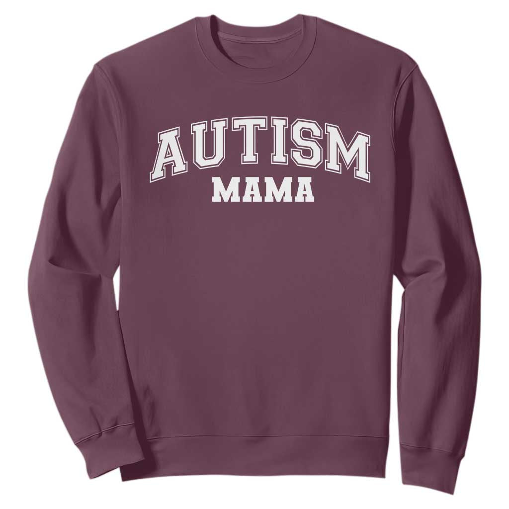 Autism Mama Sweatshirt Autistic Mom Blessed