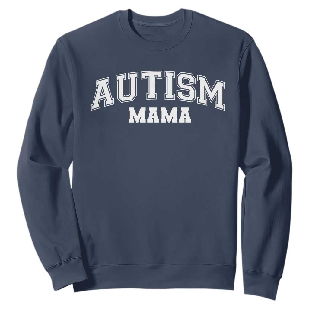 Autism Mama Sweatshirt Autistic Mom Blessed