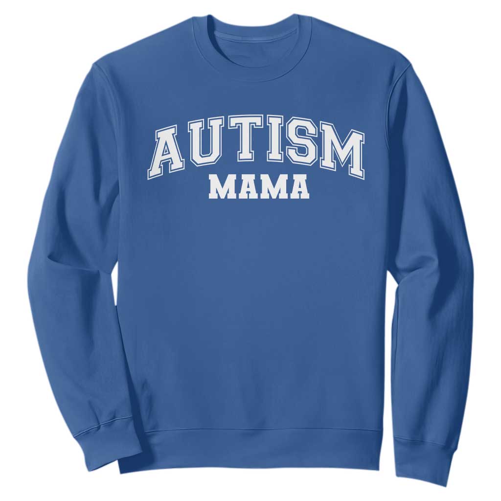 Autism Mama Sweatshirt Autistic Mom Blessed