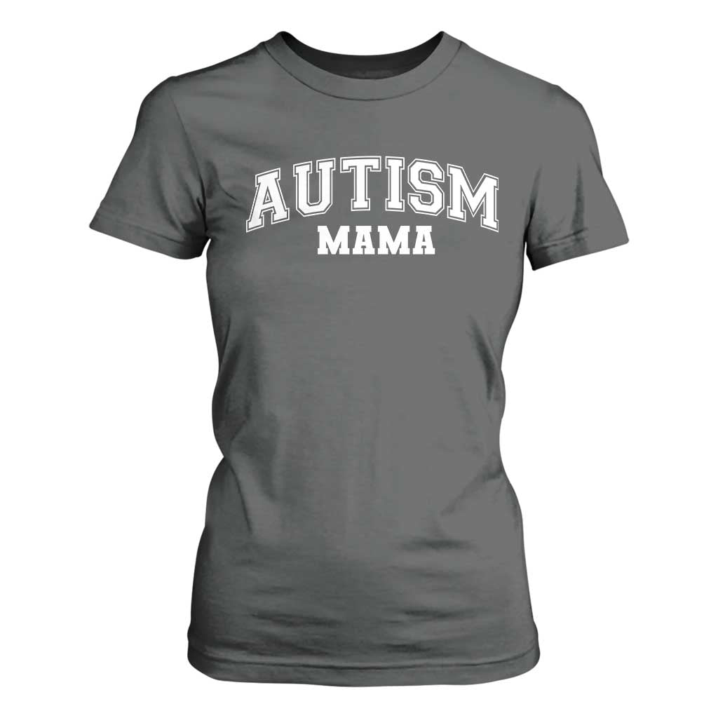 Autism Mama T Shirt For Women Autistic Mom Blessed