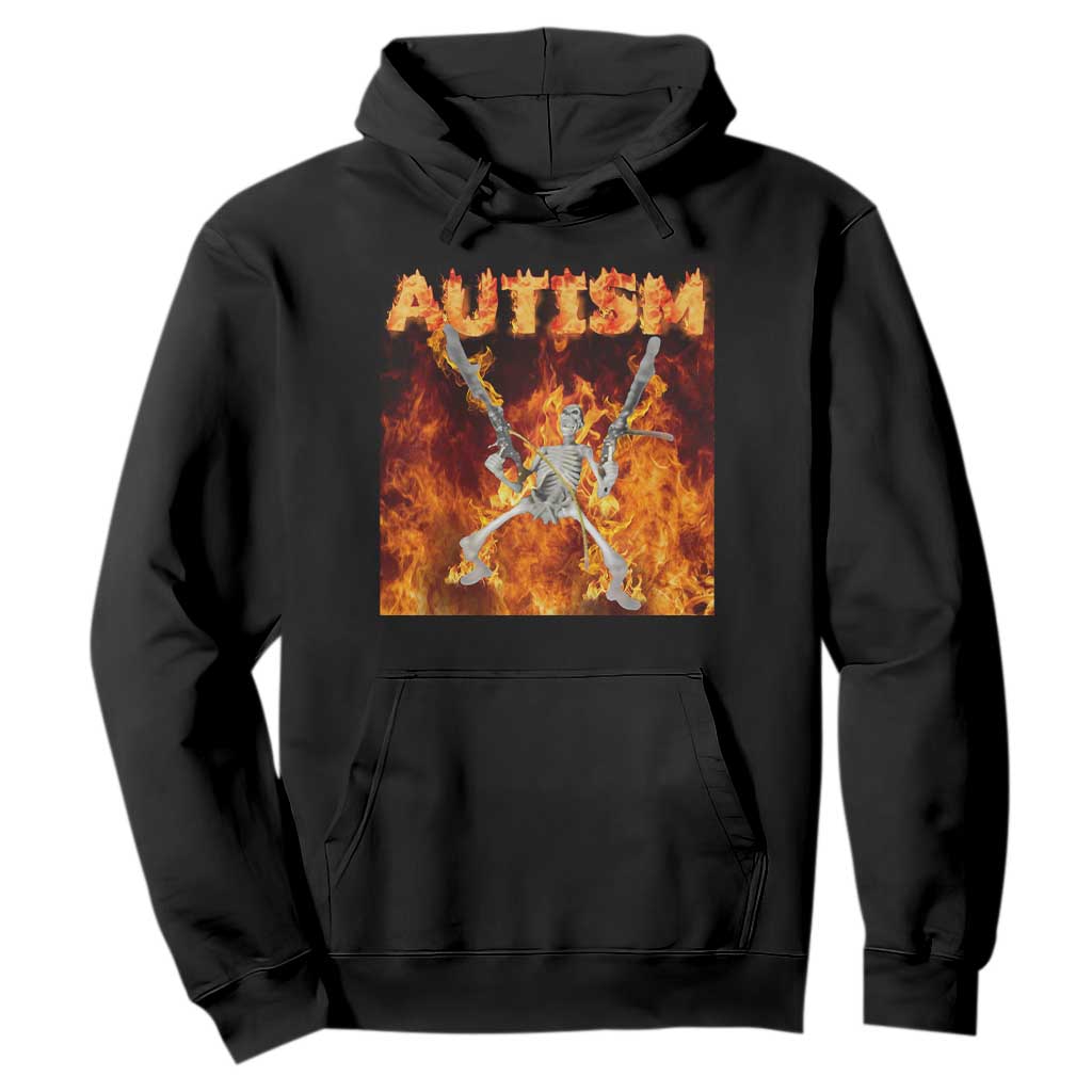 Autism Skeleton Meme Hoodie