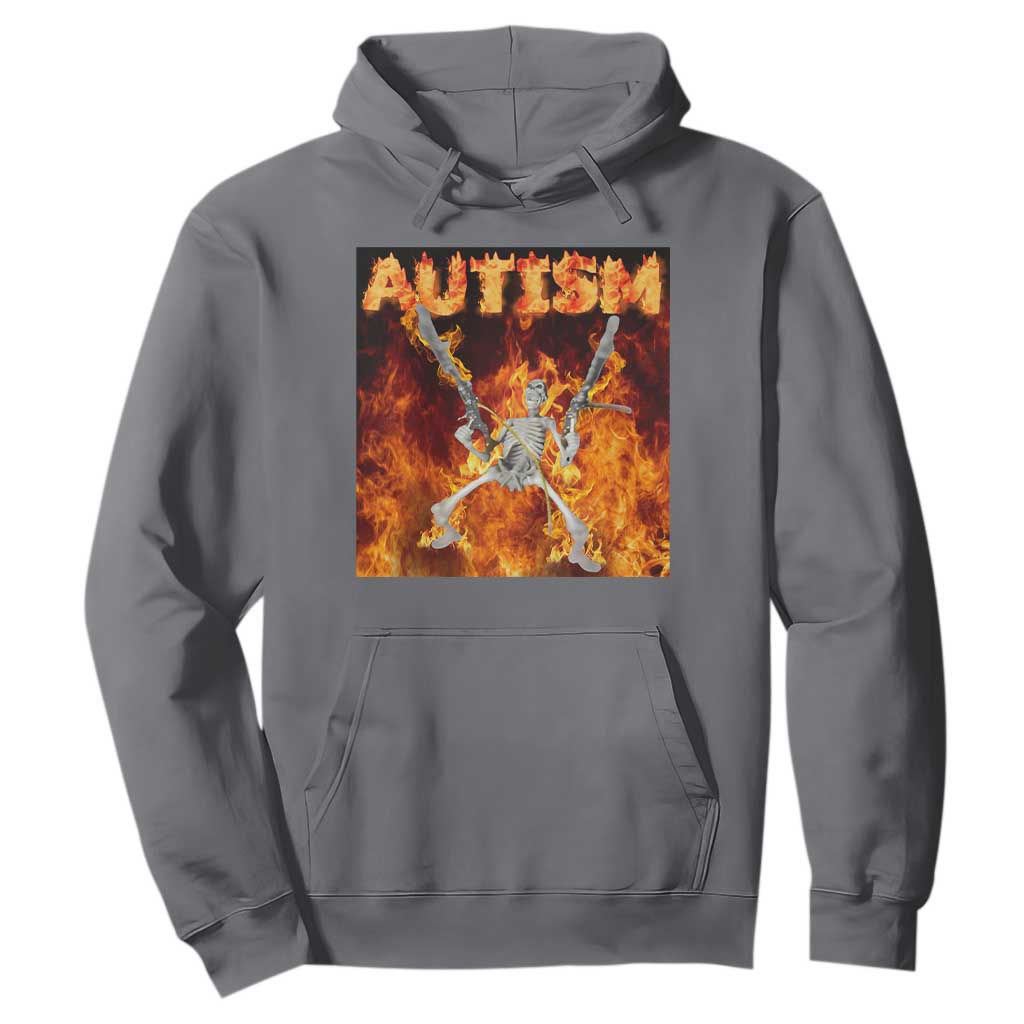 Autism Skeleton Meme Hoodie