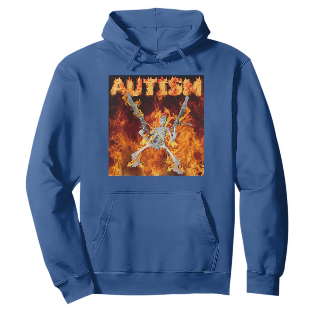Autism Skeleton Meme Hoodie