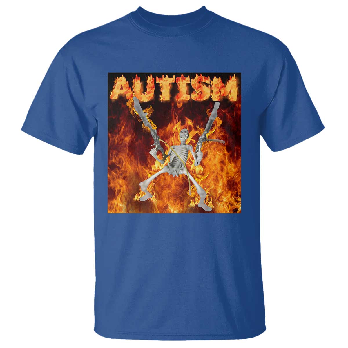 Autism Skeleton Meme T Shirt