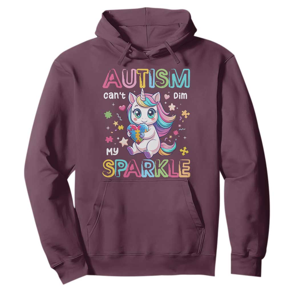 Autism Support Unicorn Hoodie For Autism Mom Girls