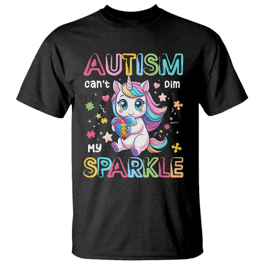 Autism Support Unicorn T Shirt For Autism Mom Girls