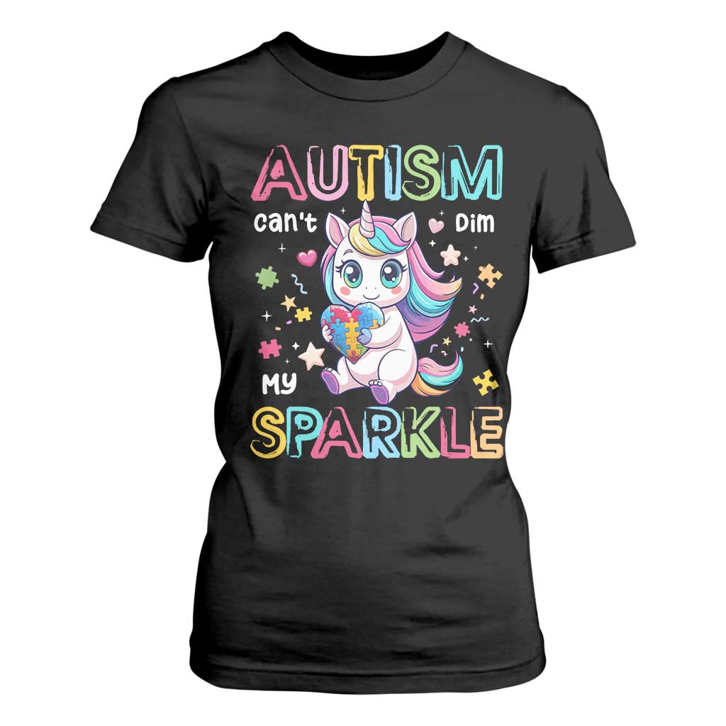 Autism Support Unicorn T Shirt For Women For Autism Mom Girls