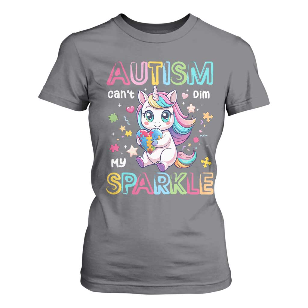 Autism Support Unicorn T Shirt For Women For Autism Mom Girls