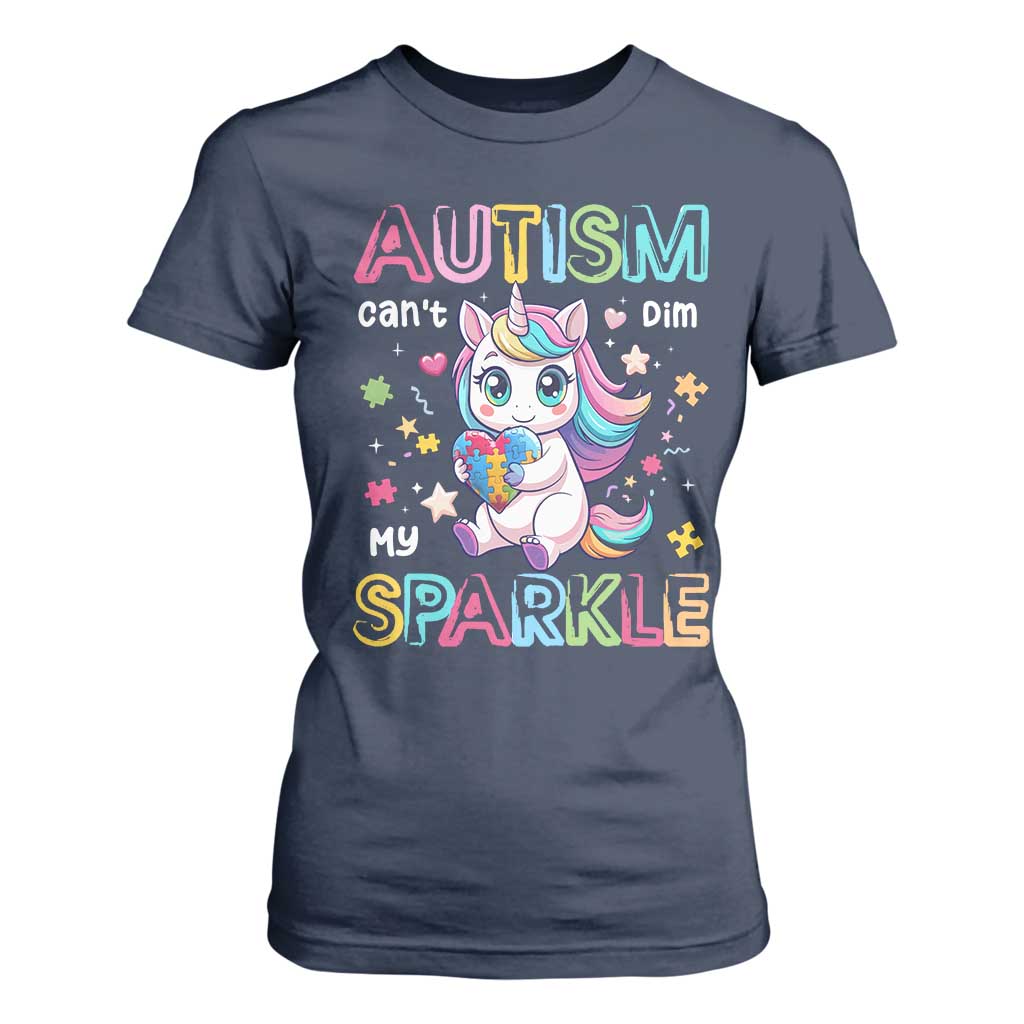 Autism Support Unicorn T Shirt For Women For Autism Mom Girls
