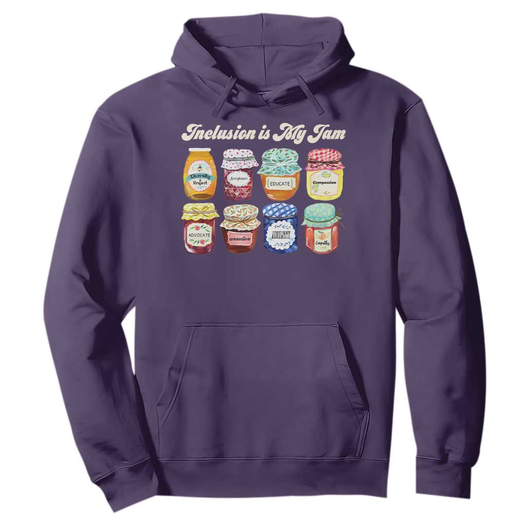 Inclusion Is My Jam Hoodie Special Education Teacher Autism Support