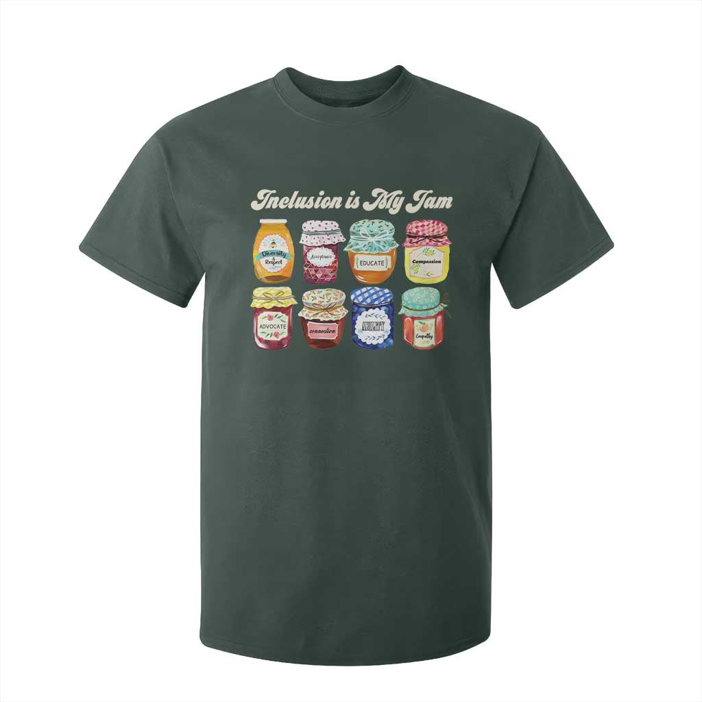 Inclusion Is My Jam T Shirt For Kid Special Education Teacher Autism Support