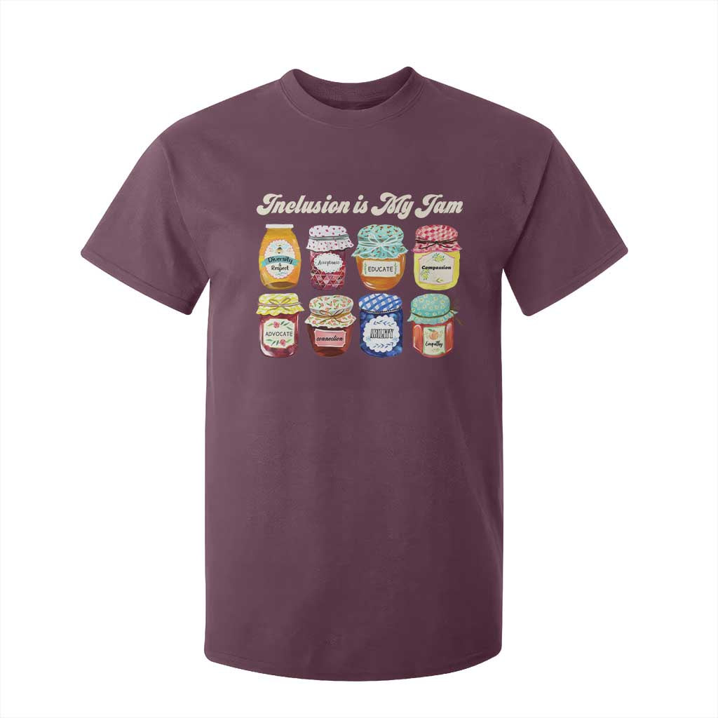 Inclusion Is My Jam T Shirt For Kid Special Education Teacher Autism Support