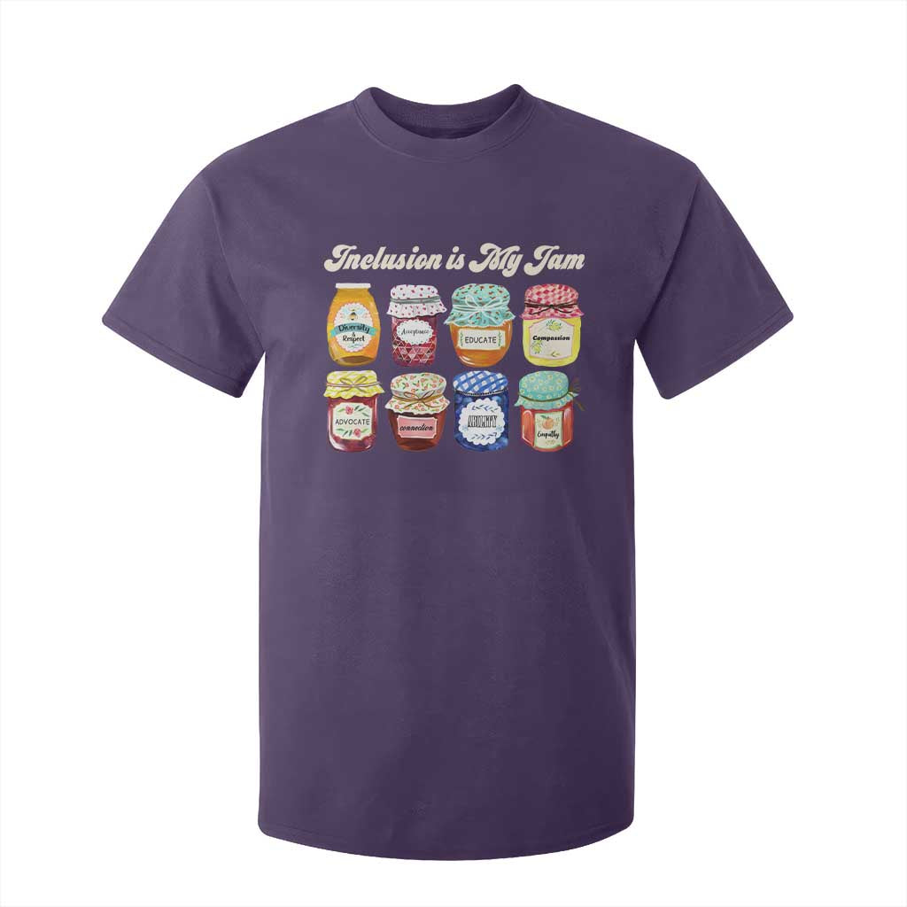 Inclusion Is My Jam T Shirt For Kid Special Education Teacher Autism Support