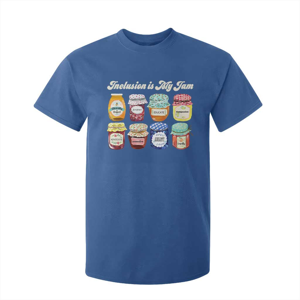 Inclusion Is My Jam T Shirt For Kid Special Education Teacher Autism Support