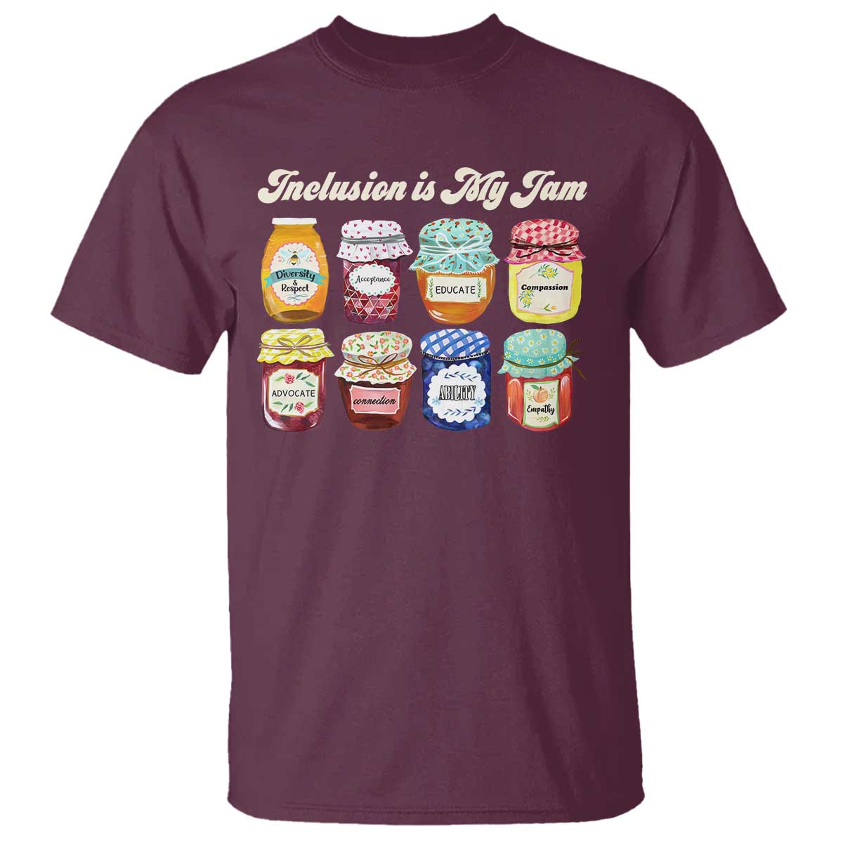 Inclusion Is My Jam T Shirt Special Education Teacher Autism Support