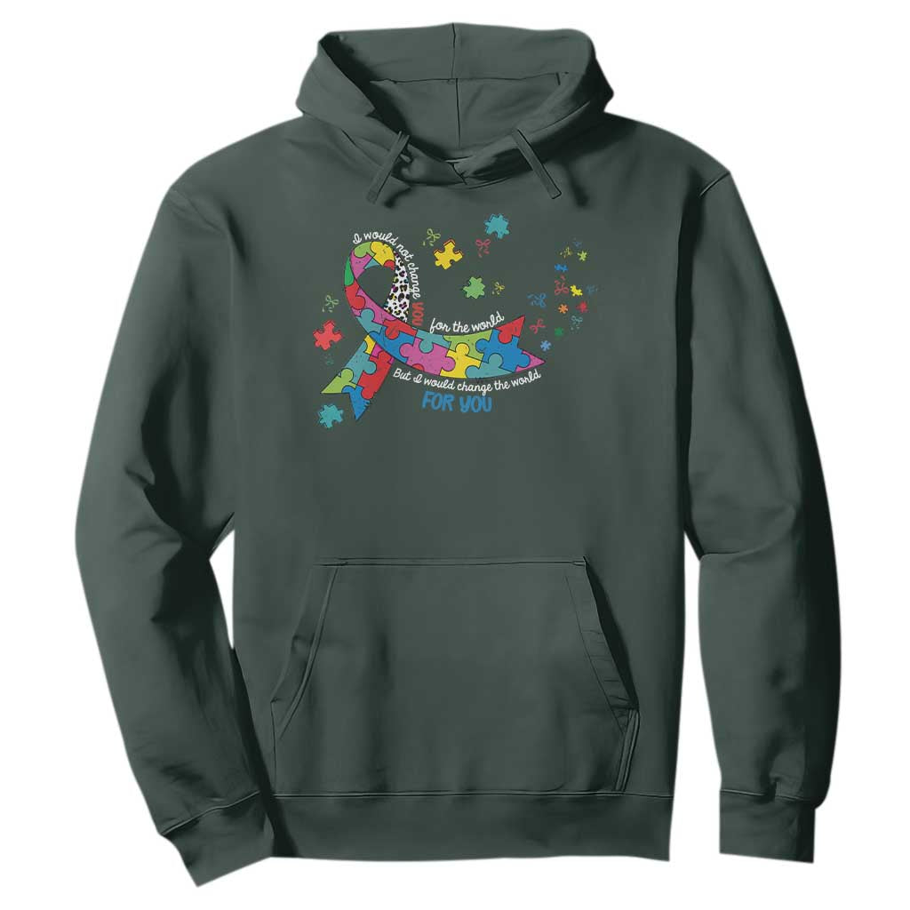 Autism Support Coquette Bow Hoodie Special Education Teacher