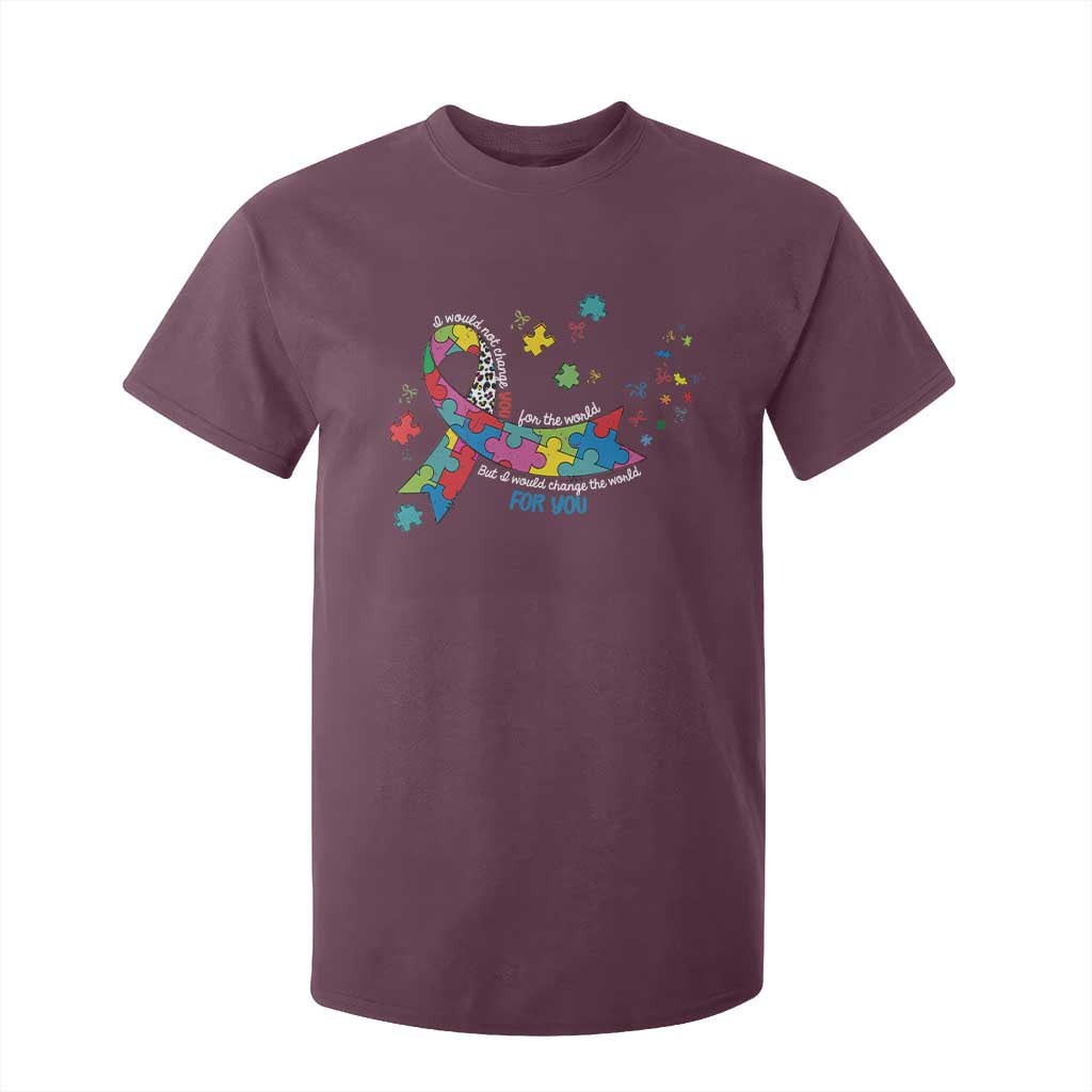 Autism Support Coquette Bow T Shirt For Kid Special Education Teacher