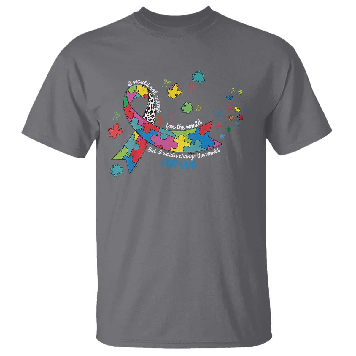 Autism Support Coquette Bow T Shirt Special Education Teacher