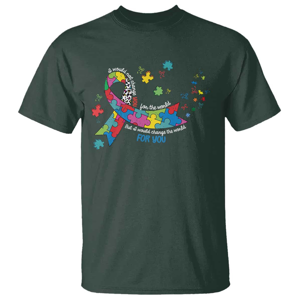 Autism Support Coquette Bow T Shirt Special Education Teacher